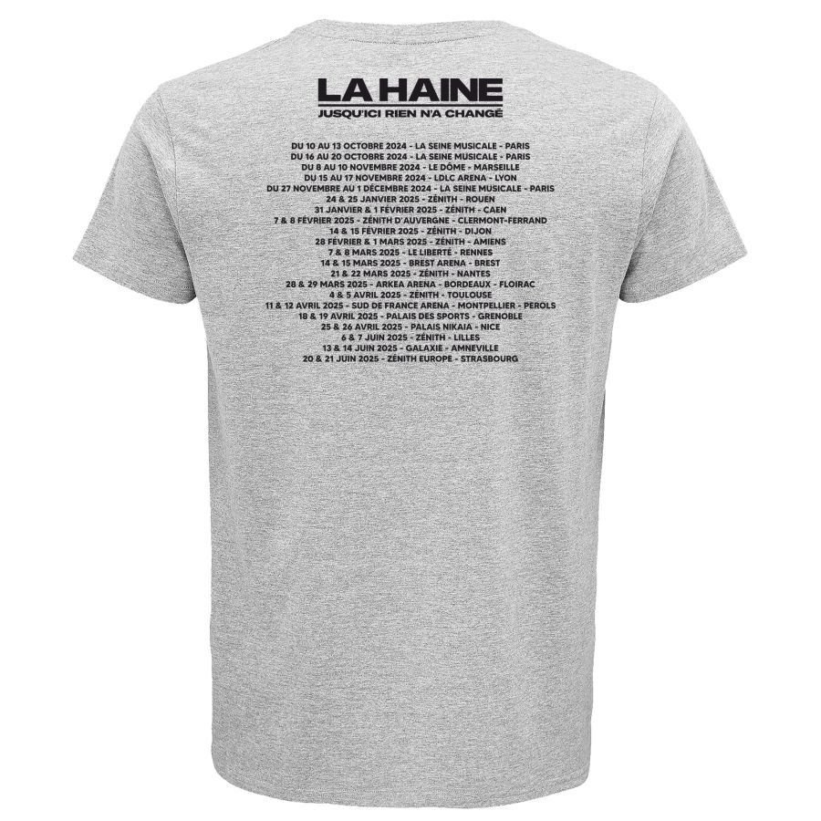 T-shirt Gris Affiche du Spectacle